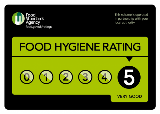 5 Star Hygiene Rating